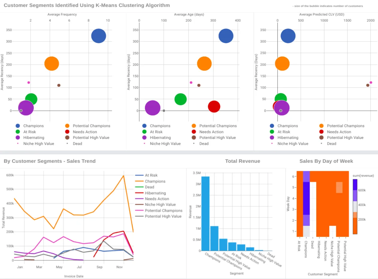 Champion Segment Dashboard